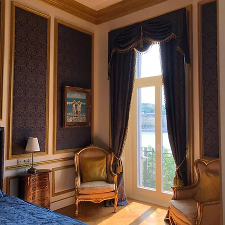 Appartamento Baroque Danube Panorama Blue